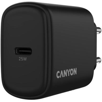 Зарядний пристрій Canyon OnCharge 250 25W 1xPD EU Black (CNE-CHA250-11) Вінниця - фото 5