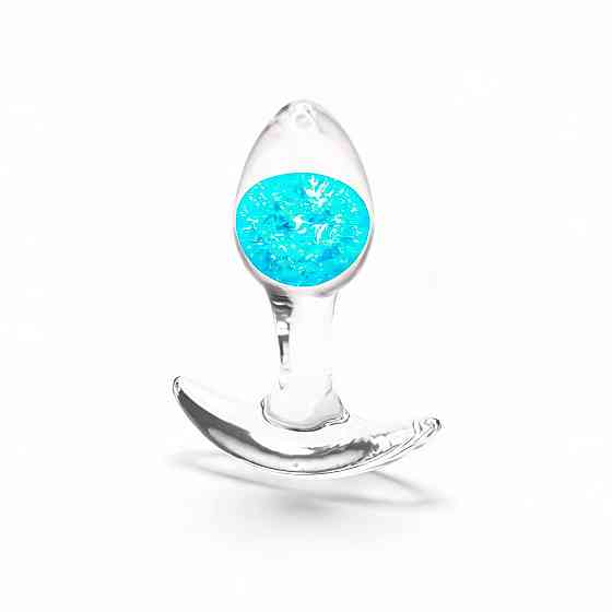 Анальна пробка NS Novelties Cosmic Glams — Small — Blue Sex Aura Київ