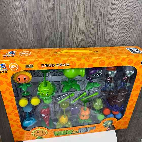 Дитячий набір фігурок Рослини проти Зомбі фігурки Plants vs Zombies у великій коробці ( 21345 ) Харьков
