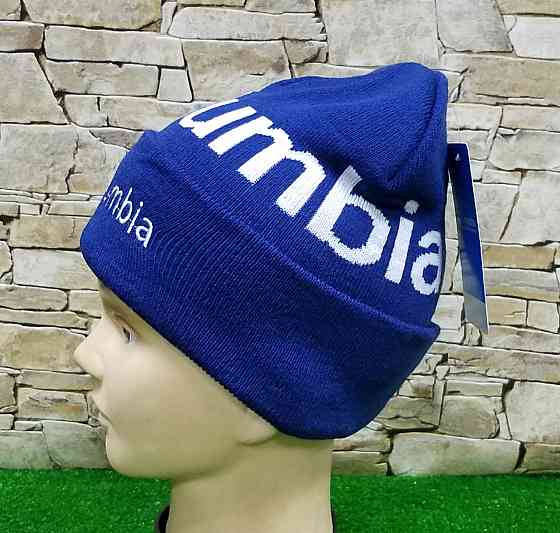 Шапка Columbia лопата стильная с отворотом двойная Киев