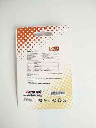 Карта памʼяті microSDHC DATO 8Gb class 6 (adapter SD) Киев