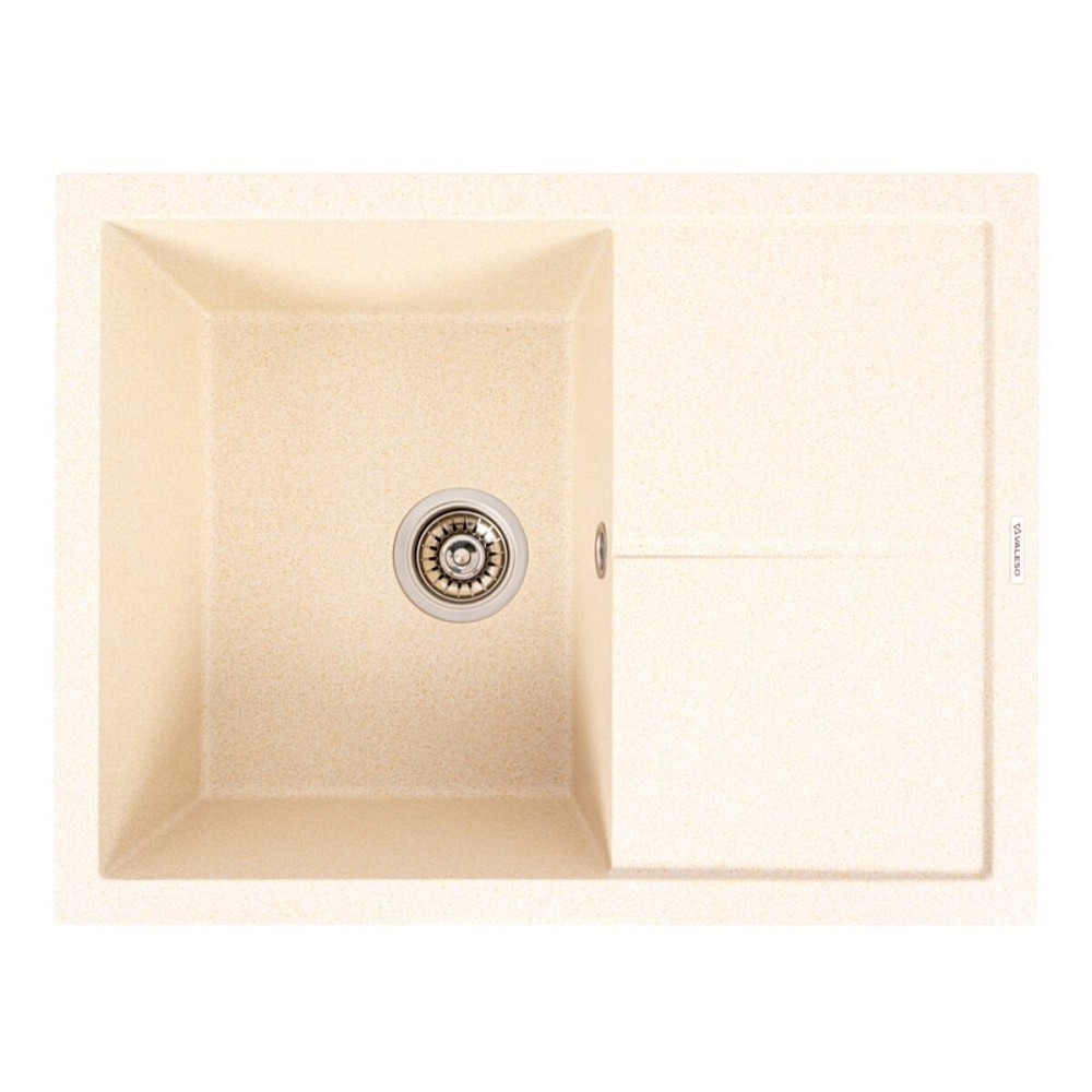 Кухонна мийка гранітна VALESO 6550 CRIPTA (пісок) Коломыя - изображение 1