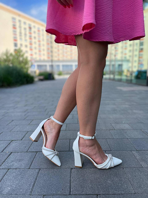 L&M Босоніжки жіночі L&M Y103-3 білі (літо, еко-шкіра) (5815) Коломия - фото 7