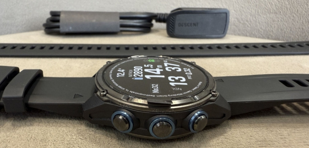 Смарт-годинник Garmin Descent Mk3i 43mm Carbon Gray DLC Харків - фото 5