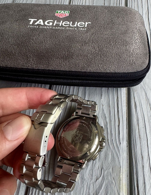 Чоловічі Годинники TAG Heuer Formula 1 Chronograph black silver Харків - фото 1