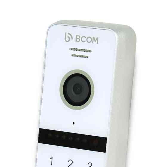 Відеопанель BCOM BT-400FHD-AC White з вбудованою клавіатурою і зчитувачем Mifare Київ