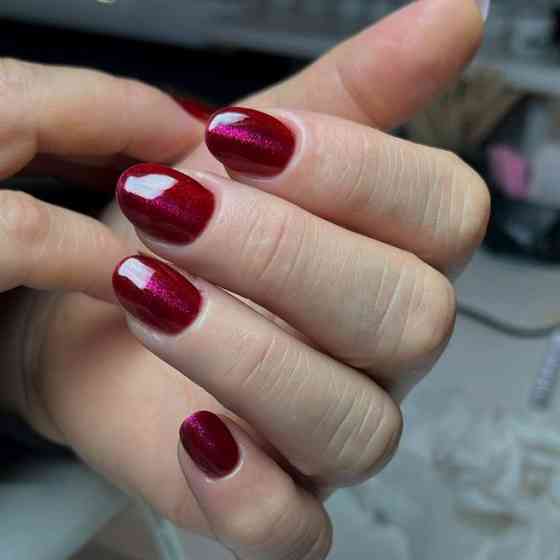 Гель-лак котяче око Gelix Cat Eye Raspberry 8мл Херсон