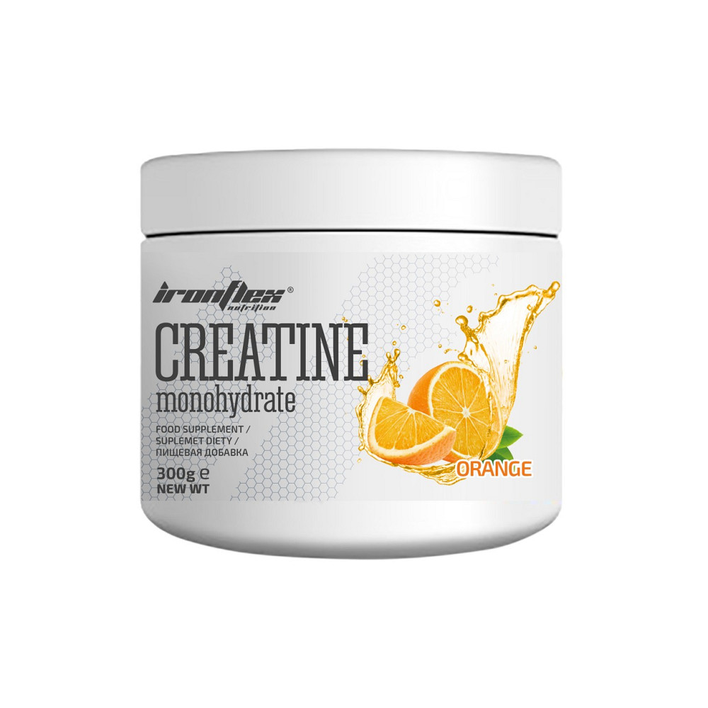 Креатин IronFlex Creatine Monohydrate 300 g (Orange) Луцк - изображение 1