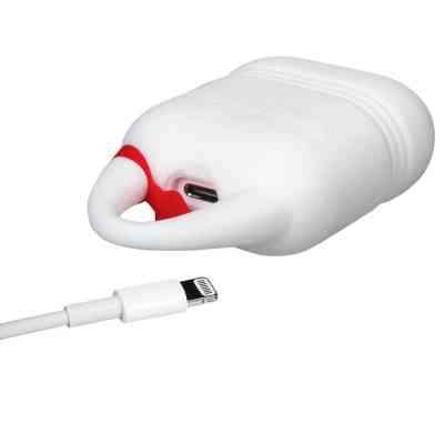 Чохол для навушників Kindon i-Smile для Apple AirPods IPH1430 White (702345) Вінниця