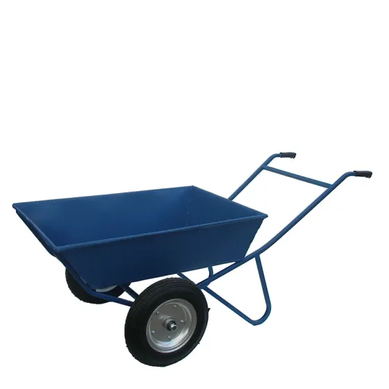 Строительная тачка ТСД-400Л двухколесная, объем 150 л, груз до 300 кг, литые резиновые колеса 380 мм Харьков