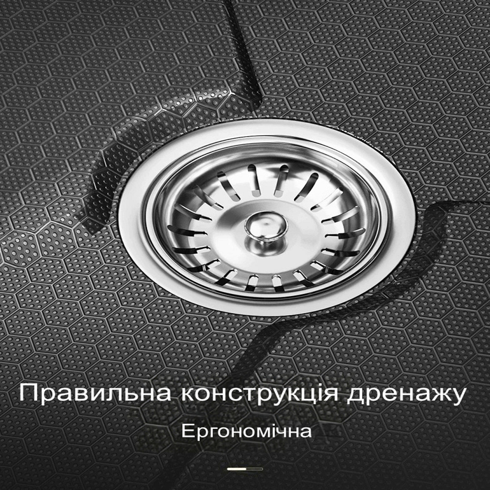 Кухонна раковина водоспад Willda, кухонна мийка водоспад ручної роботи 75х46х22 (170897123) Київ - фото 6