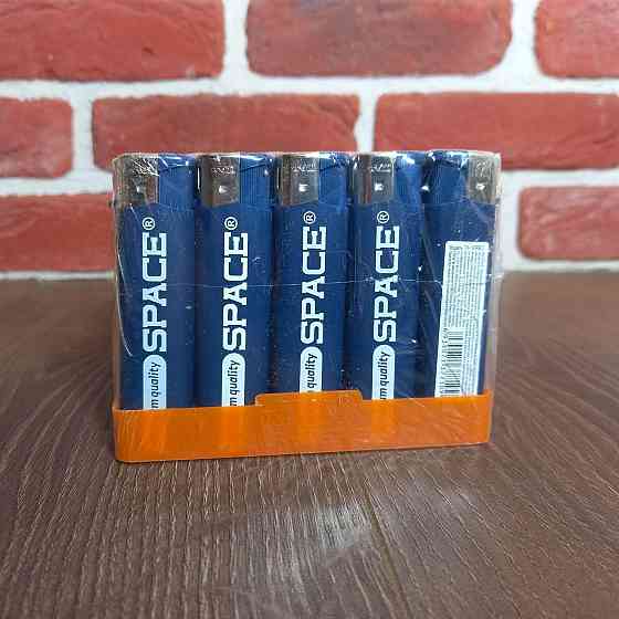 Зажигалка прорезиненная синяя уп/50шт Фокс Харьков