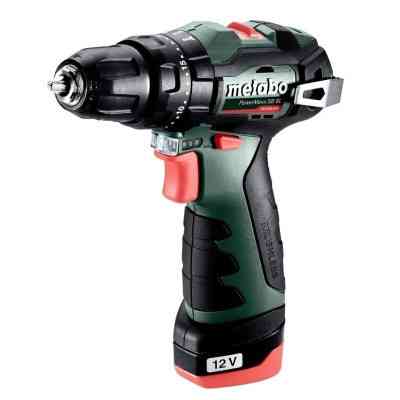 Шуруповерт Metabo PowerMaxx SB BL 12В, 2х2Ah, 20·38Нм, 0-400·0-1500об/мин (601784500) Винница