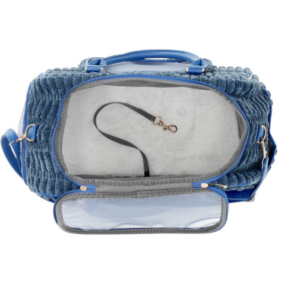 Переноска для животных MISOKO&CO 41.5x23x28 см темно-синяя (YIWUMSK70159) Винница - изображение 5