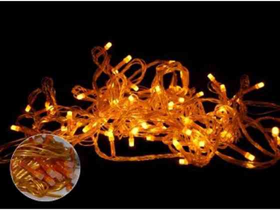Гірлянда 100LED однотонна, жовтий 6м. 1183-06 ТМ КИТАЙ Київ