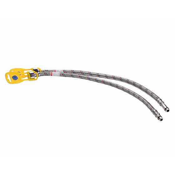 Шланг нержавіюча сталь ECO FIX М10х1/2″ 0,8 м ПАРА EPDM Тернополь