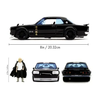 Машина Jada металлическая Мстители Токио Ниссан с фигуркой Мики, 1:24 (253255064) Винница - изображение 6