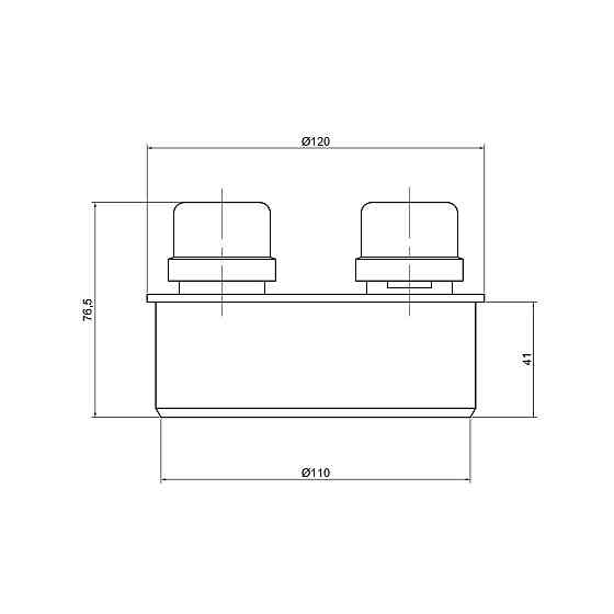 Повітряний клапан PPR каналізаційний TA Sewage 110 Київ