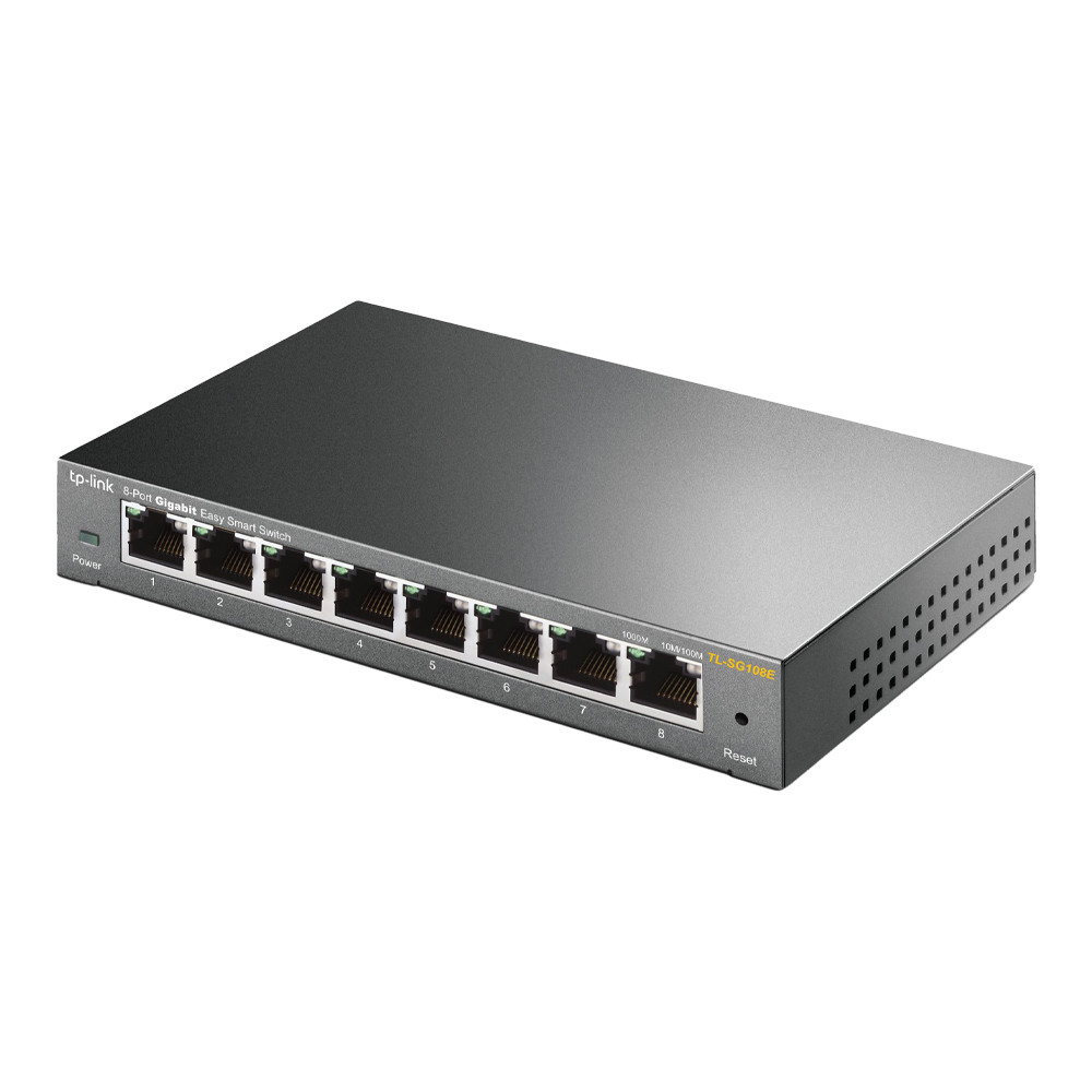 Комутатор TP-Link EasySmart TL-SG108E 8-портовий керований Київ - фото 4