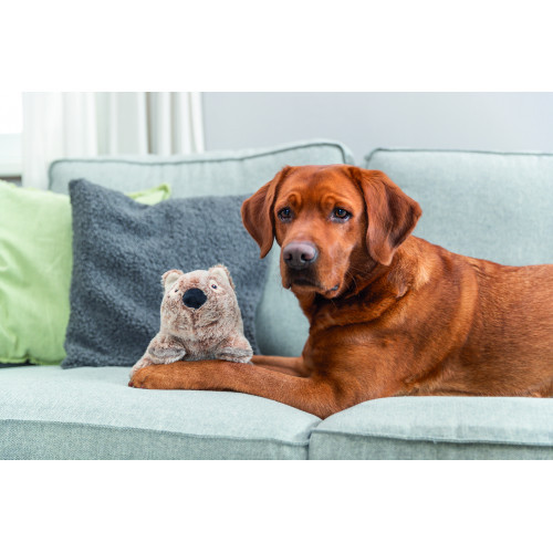 Іграшка Trixie для собак Вомбат плюшева з перероблених матеріалів 25 см Київ - фото 4