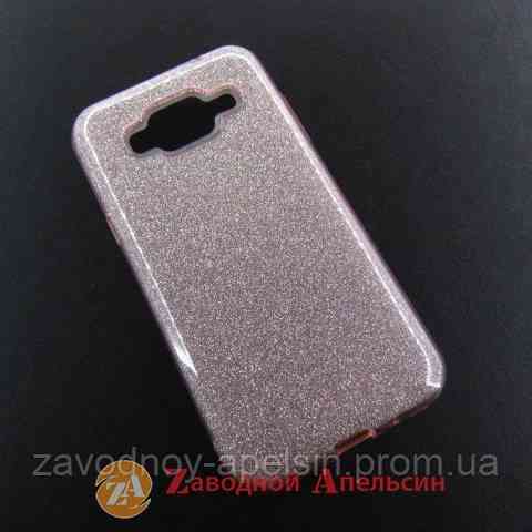 Samsung J3 J310 J320 чехол блестки Shining Glitter Bling pink Одесса