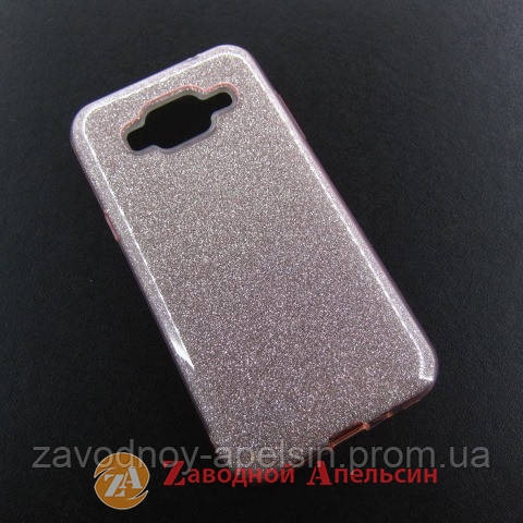 Samsung J3 J310 J320 чохол блискітки Shining Glitter Bling pink Одеса - фото 1
