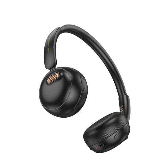 Беспроводные наушники HOCO W62 Verso retro BT headphones Black Одесса