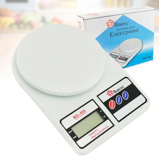 Ваги кухонні DOMOTEC MS-400 10кг 2857 Одеса - фото 8
