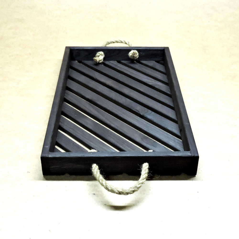 Піднос дерев'яний "Ломмел" венге Миколаїв - фото 2