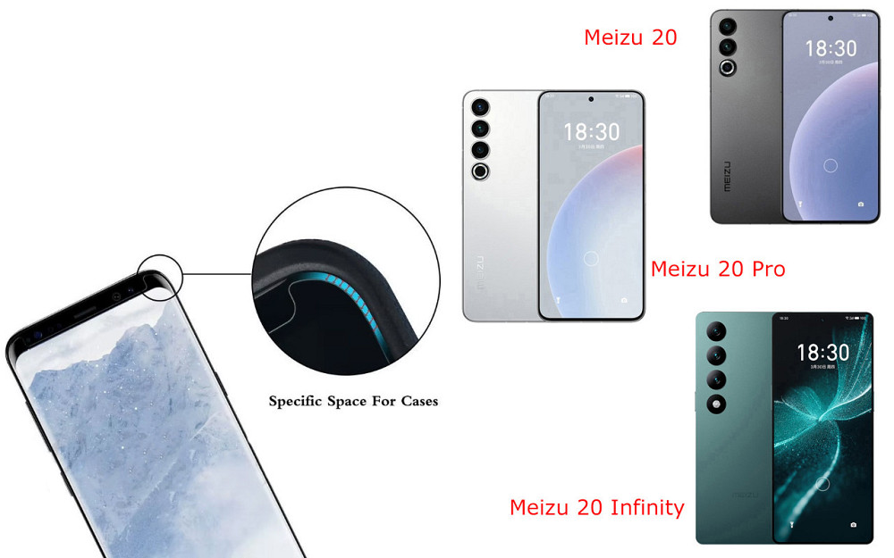 Захисне скло HyperGlass Pro для Meizu 20, 20 Pro, 20 Infinity – максимальна чутливість та захист Київ - фото 3