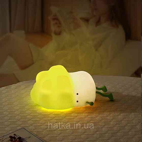 Силіконовий бездротовий нічник "Капуста броколі" Київ