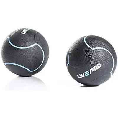 Медбол LivePro Solid Medicine Ball LP8110-10 чорний Уні 10кг (6951376100808) Винница