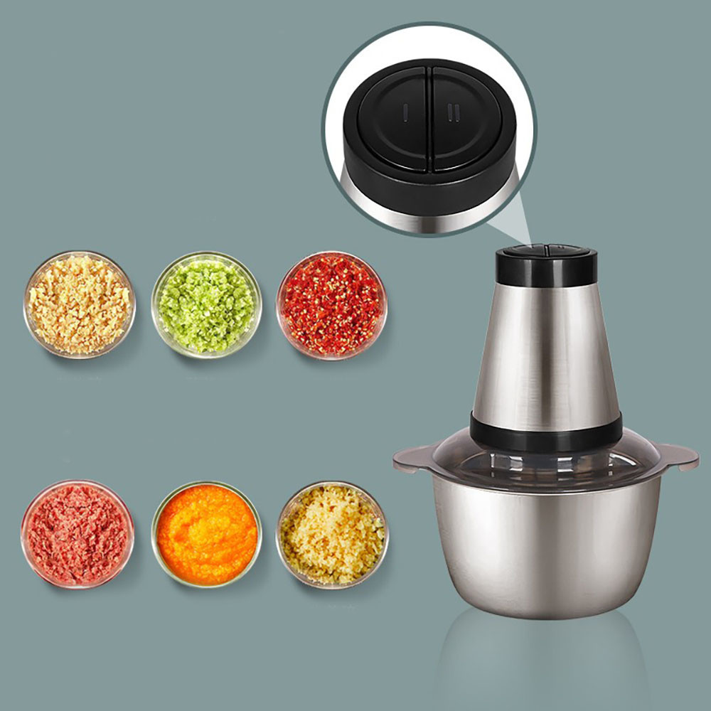 Електричний подрібнювач для кухні на 2л, 1200Вт, від мережі, Молнія Київ - фото 2