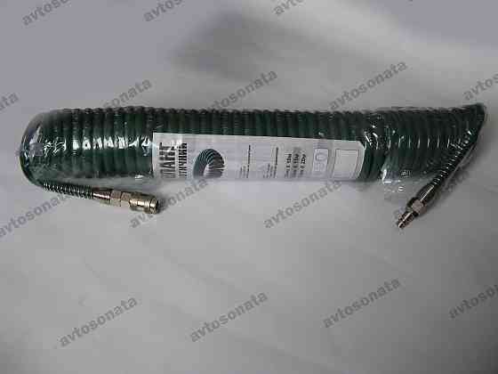 Шланг спіральний для пневмоінструменту 8*12мм*10м із перехідниками (V-81210Р) Вінниця