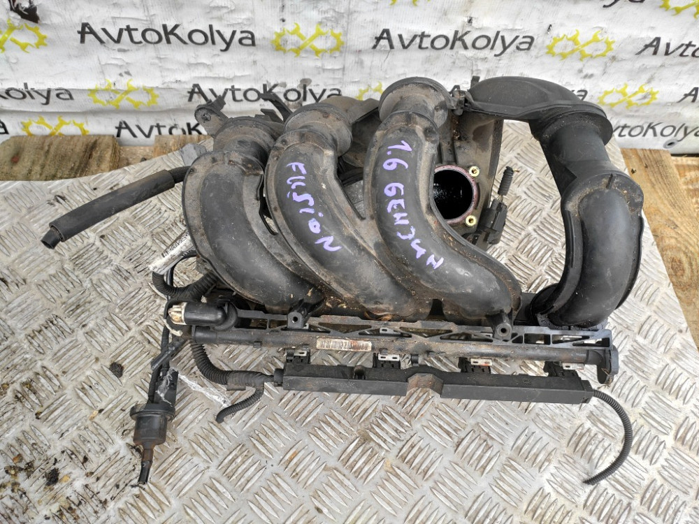Колектор впускний Ford Fusion 1.6 бензин 2002-2012 (2S6G-9424-DG) Ковель - фото 1