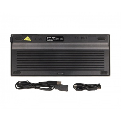 Клавіатура A4Tech FBX51C Wireless/Bluetooth Grey (FBX51C Grey) Вінниця - фото 7