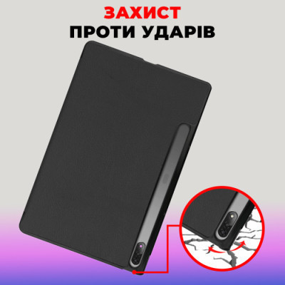 Чохол до планшета AirOn Premium Lenovo Tab P12 Pro + Film black (4822352781108) Вінниця - фото 5