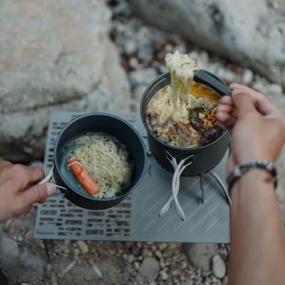 Набір туристичного посуду Naturehike CNK2300CJ0002 1,2 л алюміній (6976023929595) Вінниця - фото 3