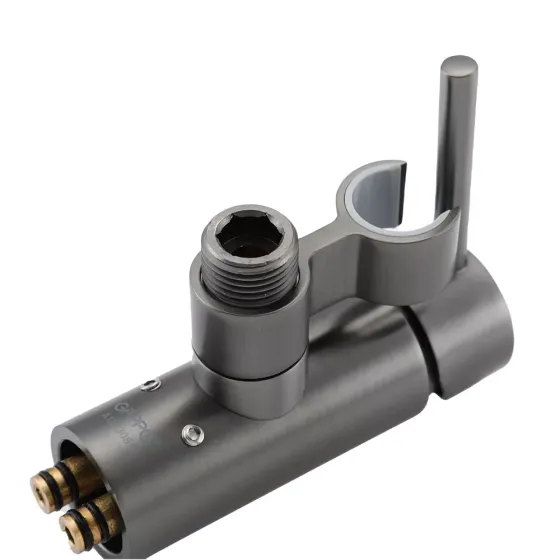 Гігієнічний душ прихованого монтажу Gappo G7206-9 графіт Київ