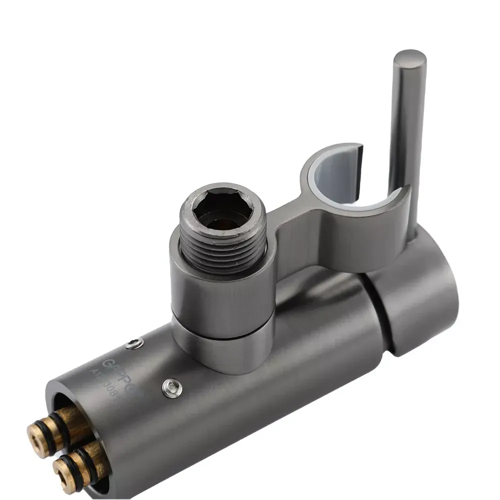 Гігієнічний душ прихованого монтажу Gappo G7206-9 графіт Київ - фото 4