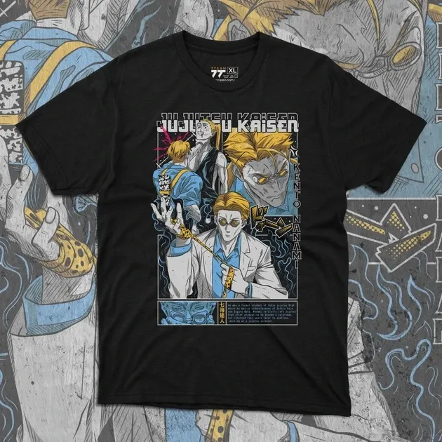 Футболка для подростка мальчика с принтом Магическая битва Нанамі Кенто Размер 160 Anime10951 Днепр - изображение 1