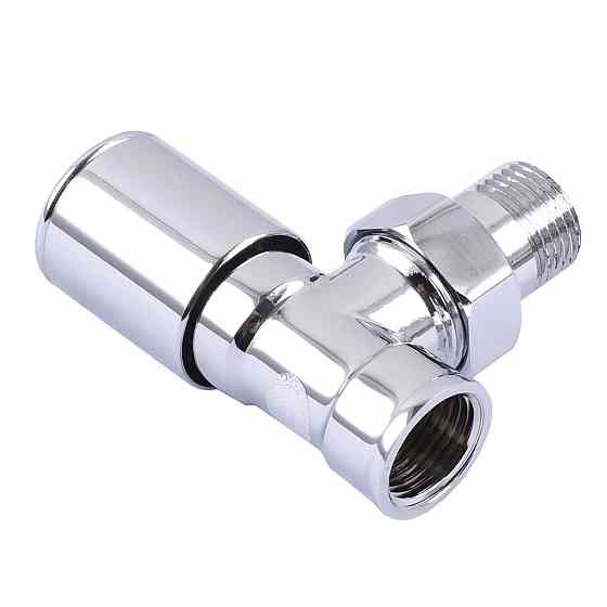Кран вентильный угловой с американкой SOLOMON 1/2″ CHROM 1845 (000002161) Киев