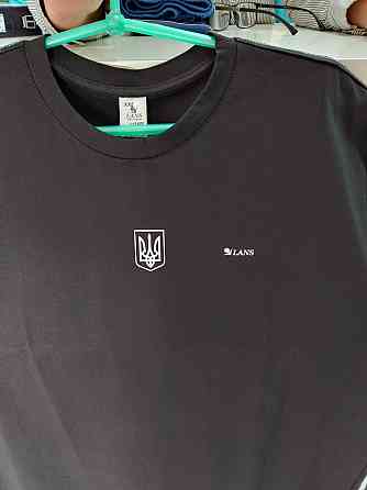 Чоловіча футболка з трізубом Lans L 12.020 XL, Черный Київ