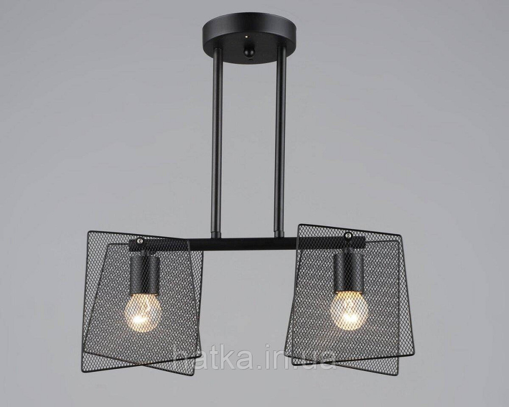 Люстра в стилі лофт Sirius B S2469/2 BK чорна Київ - фото 1