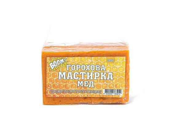 Мастирка горохова Мед 200г ТМ BOOM Київ