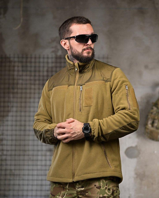 Тактическая флисовка DETROID койот ПП4745 Одесса - изображение 1