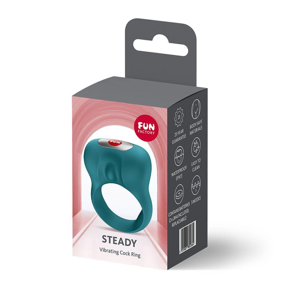 Ерекційне віброкільце Fun Factory Steady Bottle Green (м'яте паковання!!!) Sex Aura Київ - фото 6