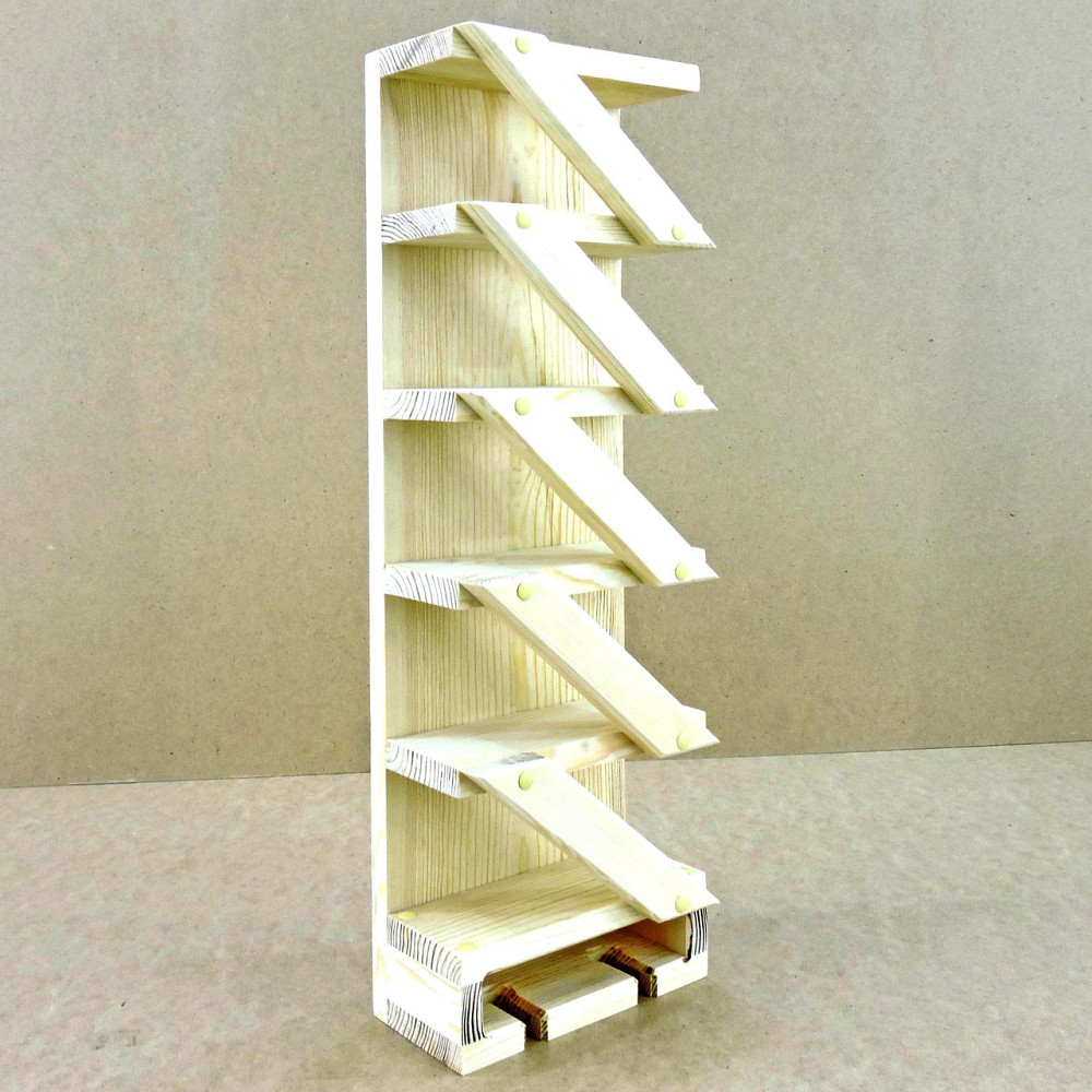 Настенная винная полка 