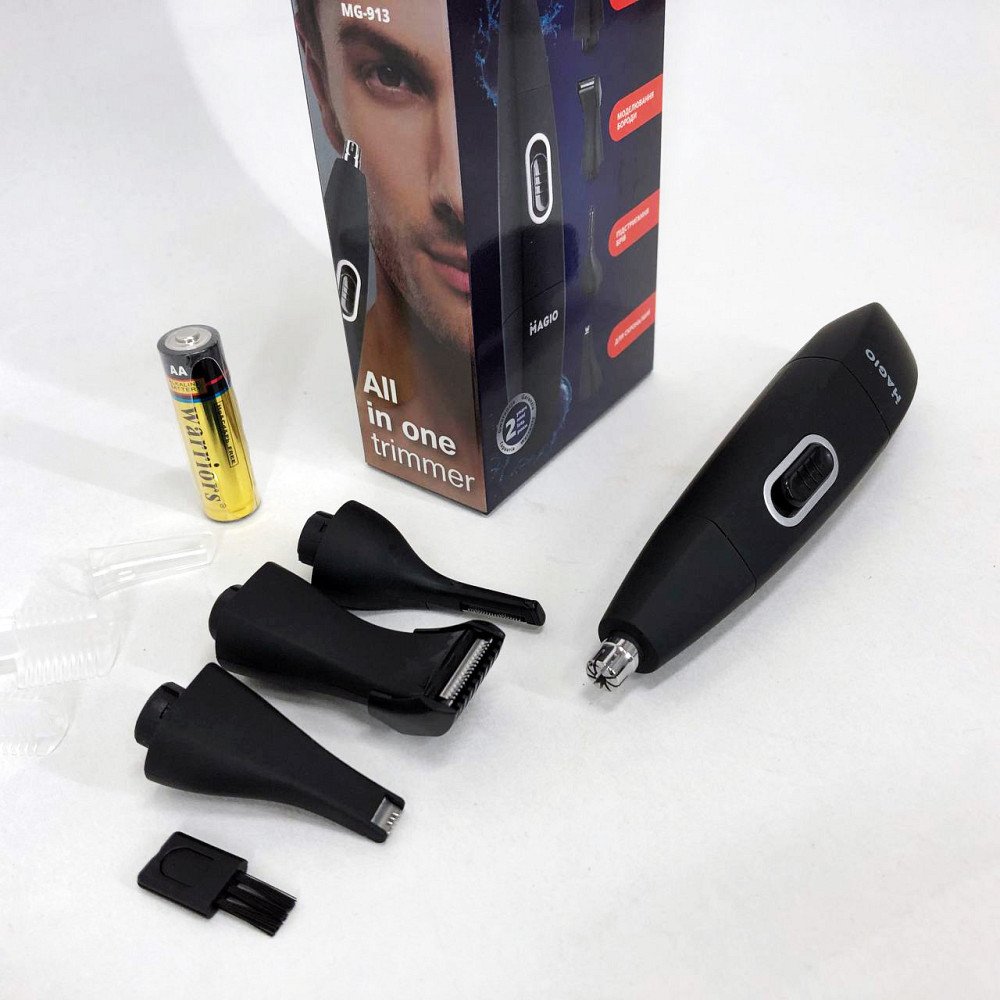 Електричний тример для волосся в носі, Тример для стрижки носа носа і окантовки TA-33 Івано-Франківськ - фото 7