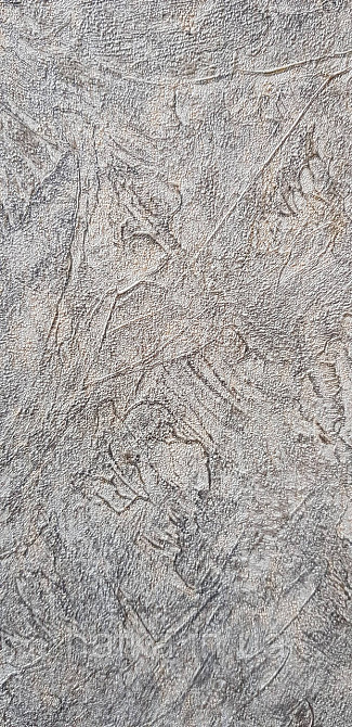 Шпалери метрові вінілові на флізеліні Sintra Vila під штукатурку мазки структурні коричневі золотисті 532492 Київ - фото 3